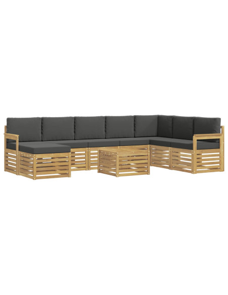 Set divani Legno di Acacia Massello