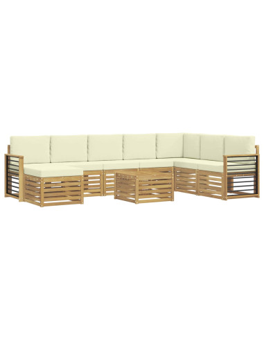 Set divani Legno di Acacia Massello