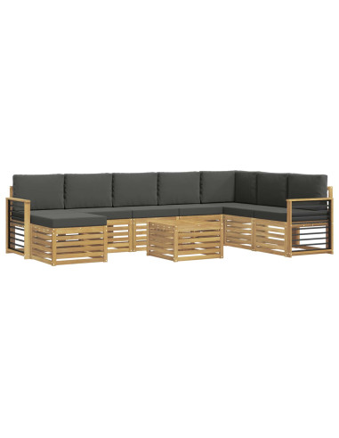 Set divani Legno di Acacia Massello