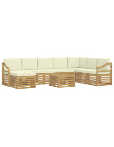 Set divani Legno di Acacia Massello 2