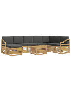 Set divani Legno di Acacia Massello 2