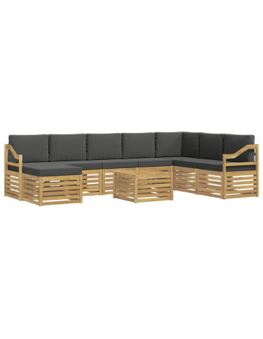 Set divani Legno di Acacia Massello