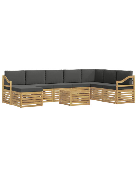 Set divani Legno di Acacia Massello