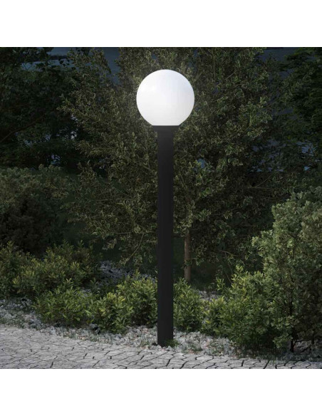 Lampada a paletto 120 cm Nero IP44