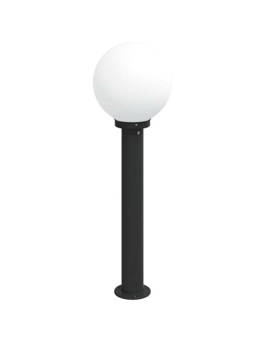 Lampada a paletto 80 cm Nera IP44