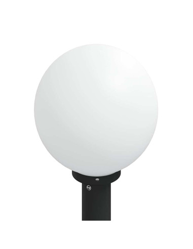Lampioni a palo 3 pz 80 cm Nero IP44