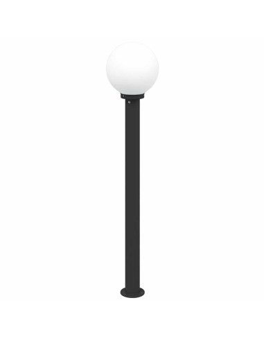 Lampada a paletto 120 cm Nero IP44