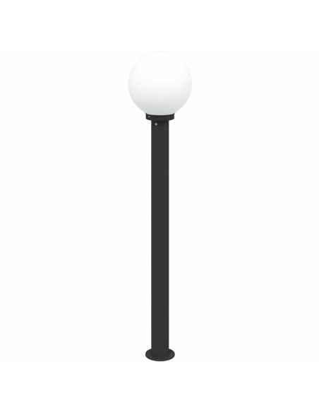 Lampada a paletto 120 cm Nero IP44