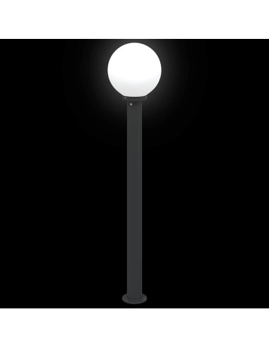 Lampada a paletto 120 cm Nero IP44