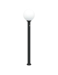 Lampada a paletto con sensore 120 cm Nera IP44 2