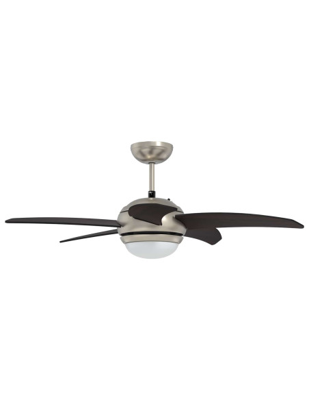 Ventilatore da soffitto con luce e telecomando Ø 110 cm