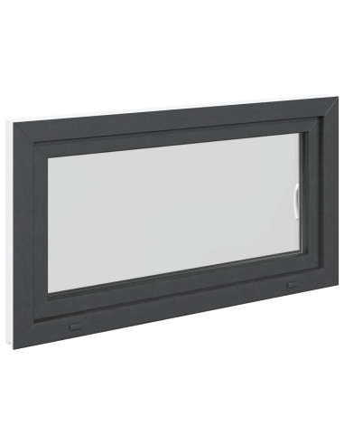 Finestra per Soffitta RISOR 110 x 70 cm PVC e Vetro Antracite