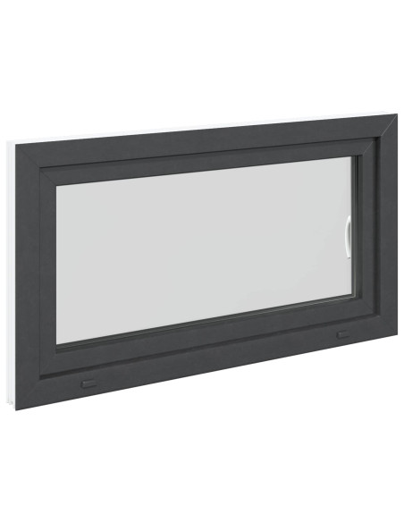 Finestra per Soffitta RISOR 110 x 70 cm PVC e Vetro Antracite
