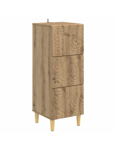 Mobile con Cassetti Rovere Artigianale 33 x 34,5 x 90 cm