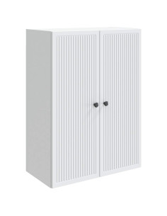 Mobiletto a muro Bianco 66 x 34,5 x 90 cm Legno ingegnerizzato