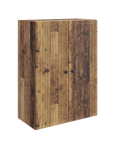 Mobiletto a muro Legno antico 66 x 34,5 x 90 cm