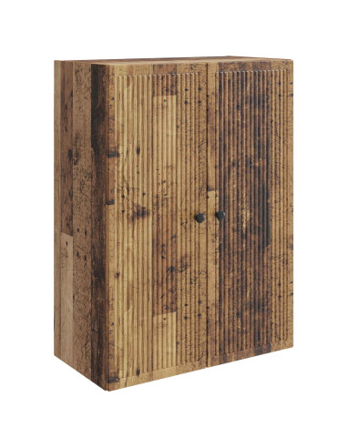 Mobiletto a muro Legno antico 66 x 34,5 x 90 cm