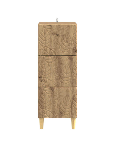 Mobile con Cassetti Rovere Artigianale 33 x 34,5 x 90 cm