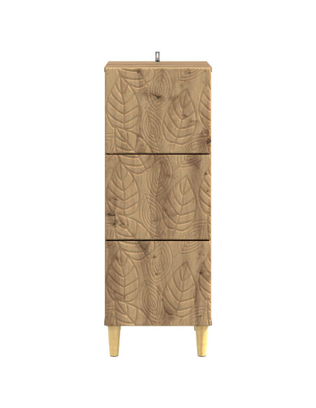 Mobile con Cassetti Rovere Artigianale 33 x 34,5 x 90 cm
