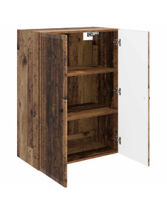 Mobiletto a muro Legno antico 66 x 34,5 x 90 cm 2