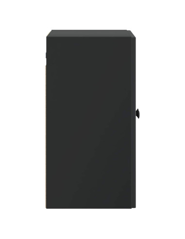 Mobiletto a muro Nero 59 x 31 x 60 cm Legno ingegnerizzato