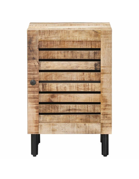 Mobile da Bagno con porta Marrone e Nero 38 x 33,5 x 58 cm