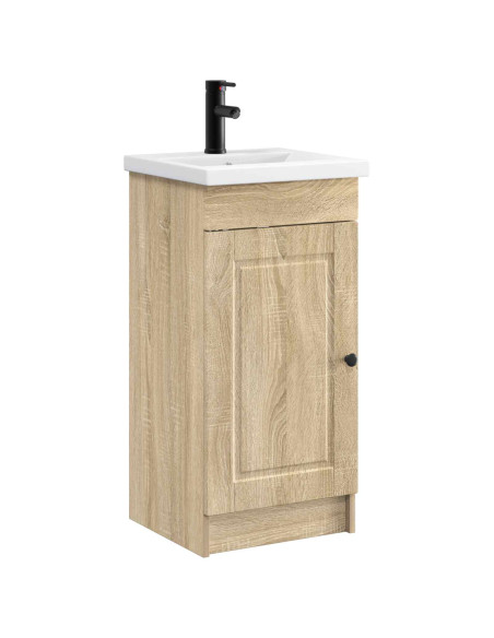 Mobile da bagno con lavabo Rovere Sonoma 42 x 40 x 84,5 cm