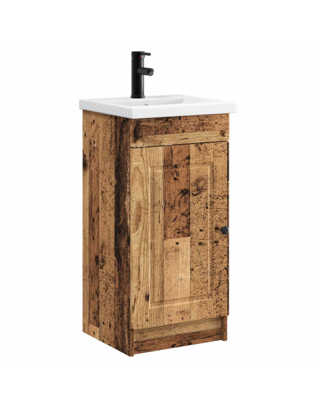 Mobile da bagno con lavabo Legno antico 42 x 40 x 84,5 cm