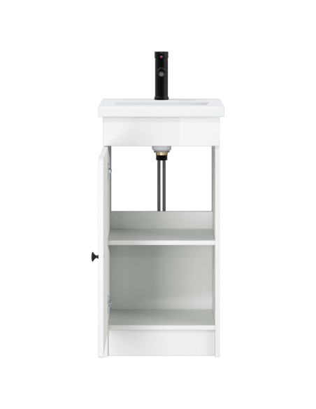 Mobile da bagno con lavabo Bianco Lucido 42 x 40 x 84,5 cm