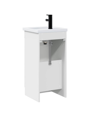 Mobile da bagno con lavabo Bianco Lucido 42 x 40 x 84,5 cm