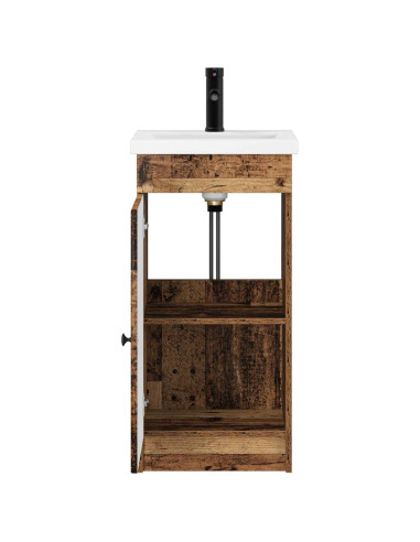 Mobile da bagno con lavabo Legno antico 42 x 40 x 84,5 cm