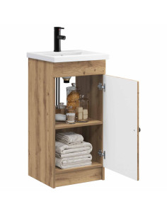 Mobile da bagno con lavabo Rovere Artigianale 42 x 40 x 84,5 cm 2