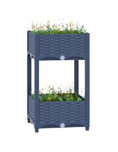 Fioriera Rialzata 40x40x71 cm in Polipropilene