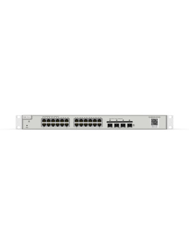 REYEE CLOUD SWITCH MANAGED GIGABIT L3 24 X GE 4 X SFP+ ROUTING STATICO, 19" RACK MOUNT