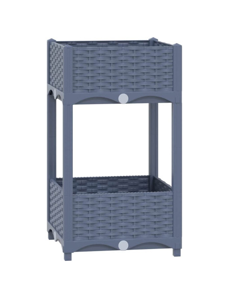 Fioriera Rialzata 40x40x71 cm in Polipropilene