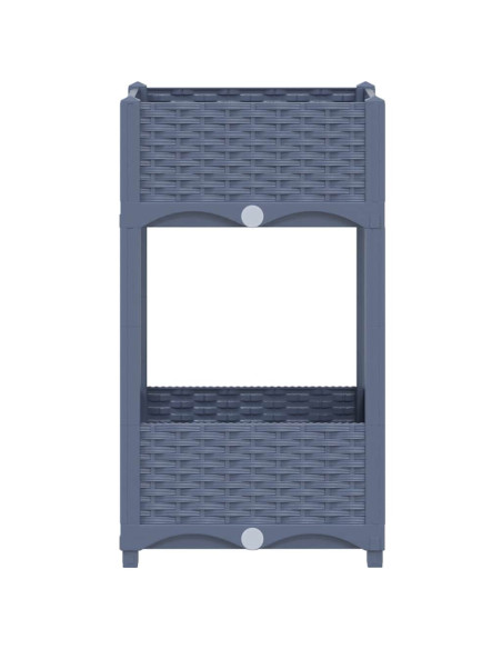 Fioriera Rialzata 40x40x71 cm in Polipropilene