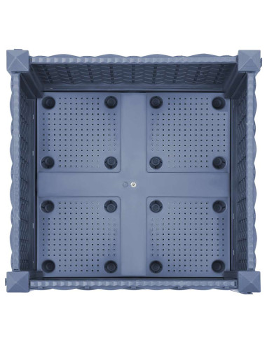 Fioriera Rialzata 40x40x71 cm in Polipropilene