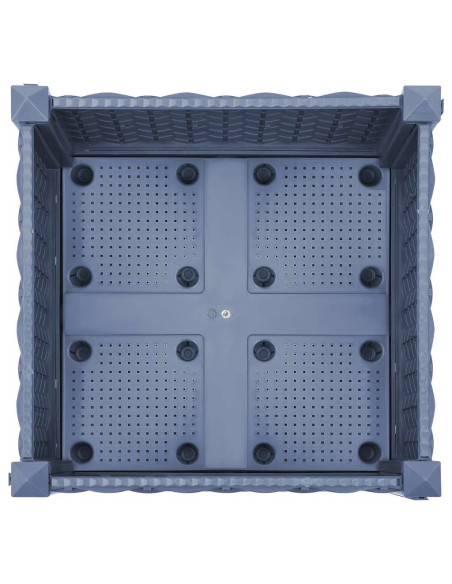 Fioriera Rialzata 40x40x71 cm in Polipropilene