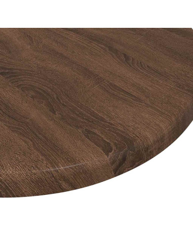Piano del tavolo Rovere marrone Ø 30 x 1,5 cm Legno multistrato