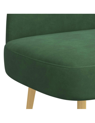 Panchina imbottita con schienale Verde giungla 110 x 60 x 76 cm