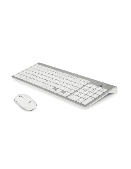 TASTIERA/MOUSE KIT WIFI PLATINUM SL 1000DPI 112TASTI MULTIPLUG&PLAY ADJ