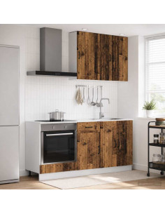 Unità Cucina LUCCA 5 pcs Legno antico Legno ingegnerizzato