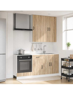 Unità Cucina LUCCA 5 pcs Rovere Sonoma Legno ingegnerizzato