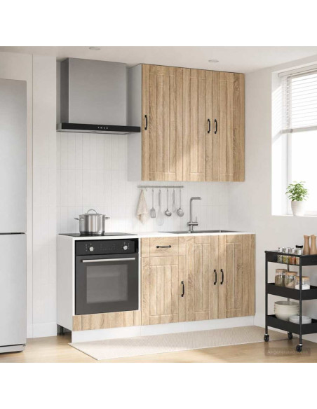 Unità Cucina LUCCA 5 pcs Rovere Sonoma Legno ingegnerizzato