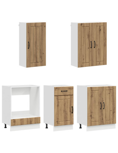 Unità Cucina LUCCA 5 pcs Rovere Artigianale
