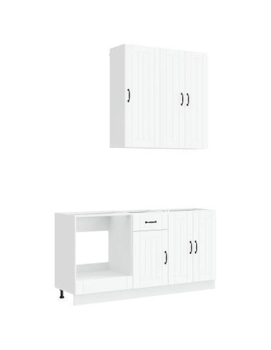 Unità Cucina LUCCA 5 pcs Bianco