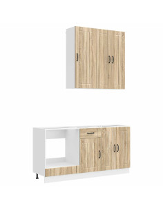 Unità Cucina LUCCA 5 pcs Rovere Sonoma Legno ingegnerizzato 2