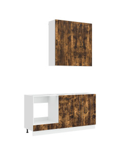 Unità Cucina LUCCA 5 pcs Rovere Fumo Legno ingegnerizzato 2