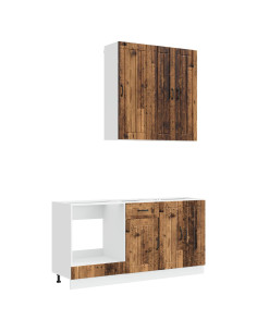 Unità Cucina LUCCA 5 pcs Legno antico Legno ingegnerizzato 2