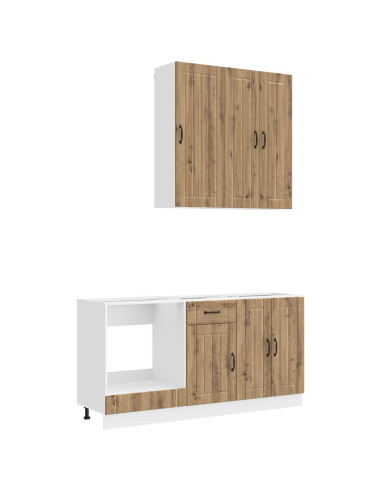 Unità Cucina LUCCA 5 pcs Rovere Artigianale